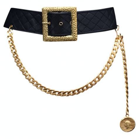 vestiaire collective chanel belt|Pre.